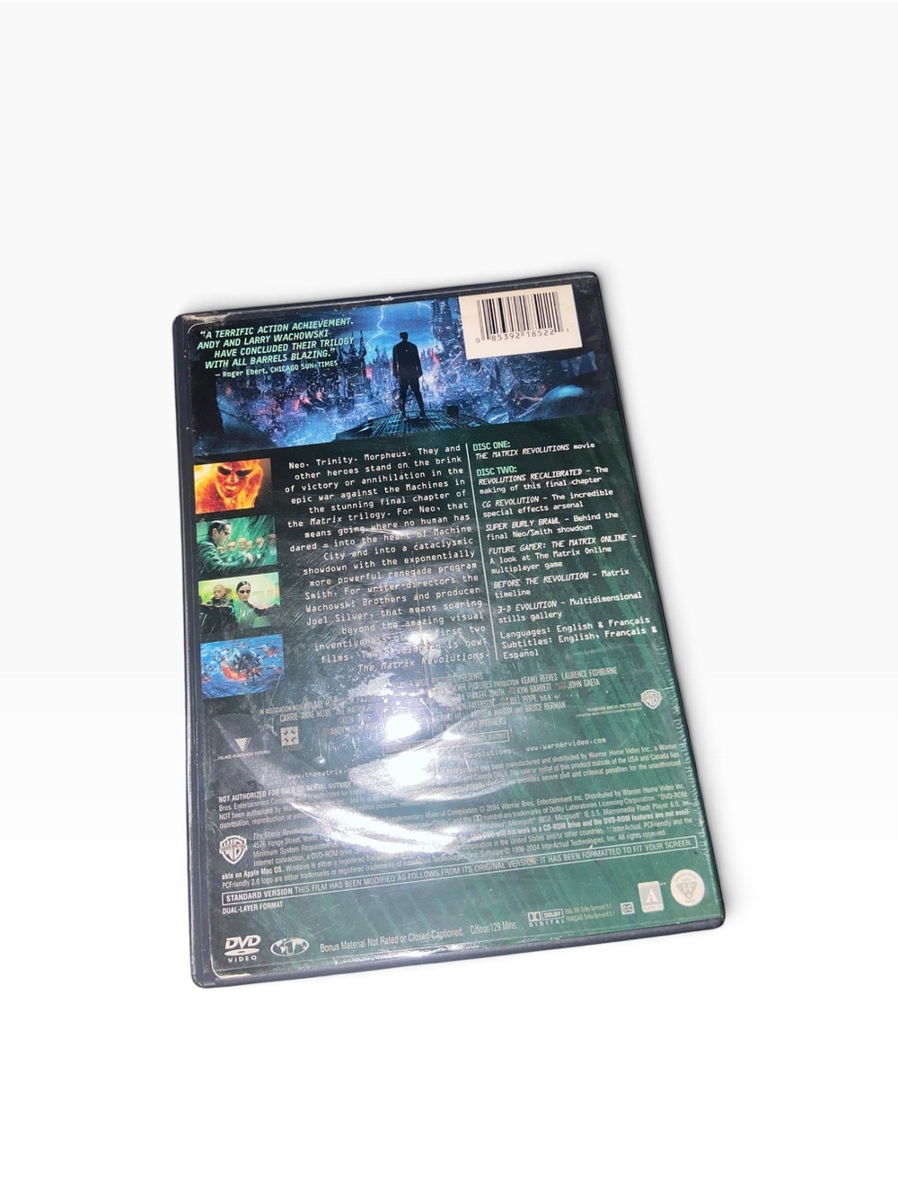 The Matrix Revolutions (DVD) - Keanu Reeves - Picture 2 of 2